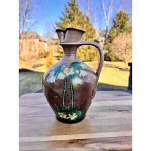 Amphora Vase Austria 10” Tall RStK Riessner, Stellmacher & Kessel 1892-1905~sign